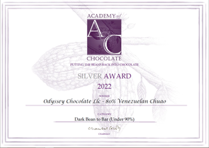 Venezuelan Chuao 80% Dark Chocolate